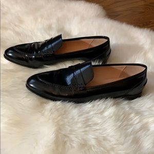 JCrew patent leather loafers